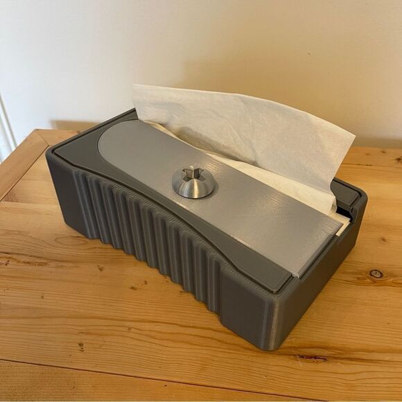 Vintage Twist Pencil Sharpener Tissue Box – Functional Décor with a Retro Look! - Picture 9 of 15